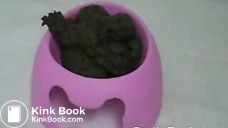 Dante Posh Shits In Bowl