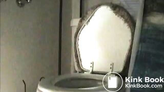Dark Grainy Toilet Scenes