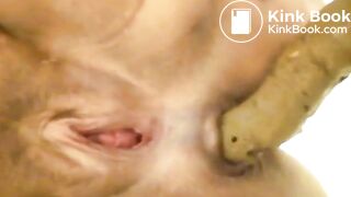 Hot MILF shitting in close up - Dirtyshack Free Scat Tube Vi