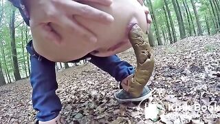 On the forest floor