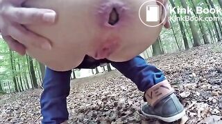On the forest floor