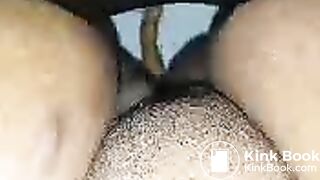 My ex-girlfriend taking a dump