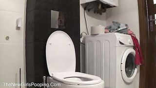 Angie toilet poop