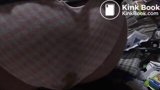 try to poop in my pink panty