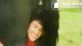 the horse shited on girl's head