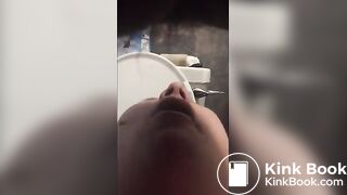 Scat BBWendi getting used as toilet