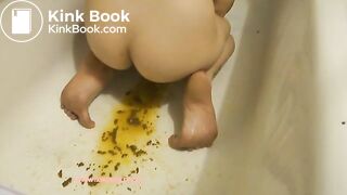 Bathtub enema fun