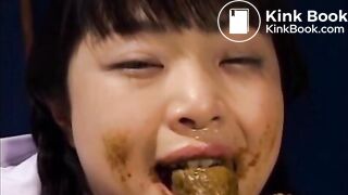 Smearing and eating
