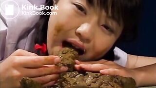 Smearing and eating