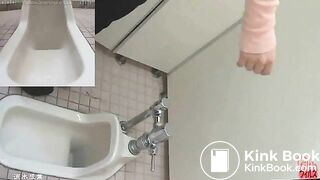 Girl shitting