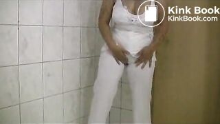 Piss and Shit on her
