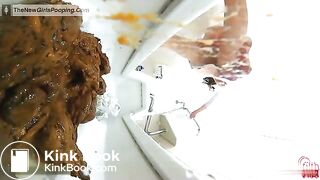 Broken Office Toilet