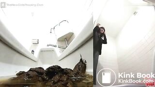 Broken Office Toilet