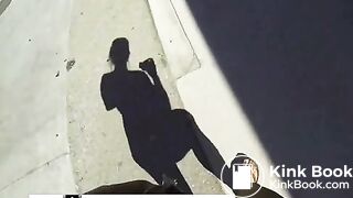 Jacquey Shits At Gas Station