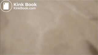 Beautiful Blond Babe shits on bed