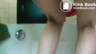 Woman Lets Go In Bathtub