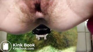 Hairy shitting - ThisVidcom