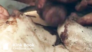 shitting outdoor sex session