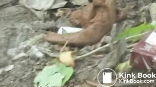 Squidgy shit in the woods