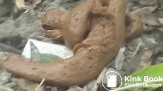 Squidgy shit in the woods