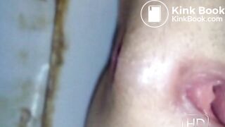 Cathy, teenager shitting at public university toilet - promo