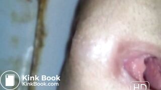 Cathy, teenager shitting at public university toilet - promo