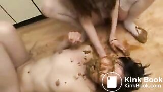 asian lesbian scat sex