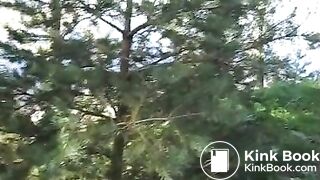 Caught by jogger when pooping