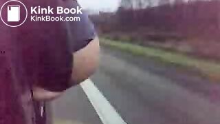 From the car