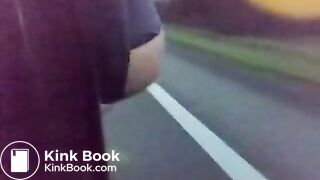 From the car