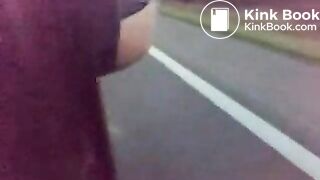 From the car