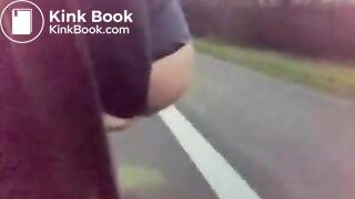 From the car