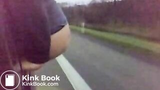 From the car