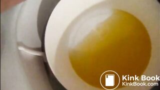 Close up pee and poop