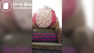 DDP rearz princess diaper poop