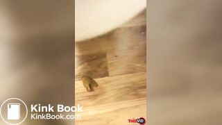 Big Booty Redbone Shitting and Pissing