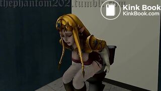 Zelda Toilet bombing