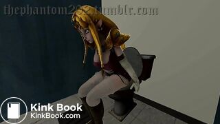 Zelda Toilet bombing