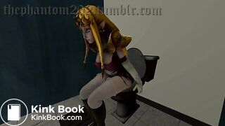 Zelda Toilet bombing