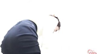 Shit on a plate and examine the shit 2