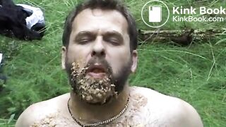 Scat cute teen takes a shit