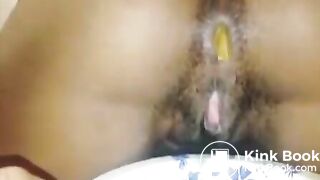 Black Girl Shitting on Plate