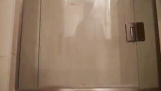 Pretty brunette pooping collection