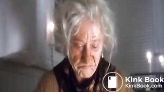Old Woman toilet scene