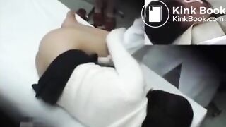 Doctor prescribes an enema for young woman