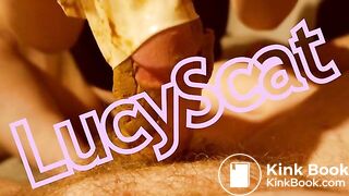 Prostate massage and scat fleshlight pleasure  LucyScat