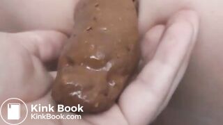 Nice close teen poo