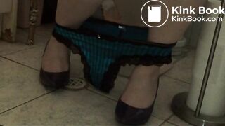 blue thong