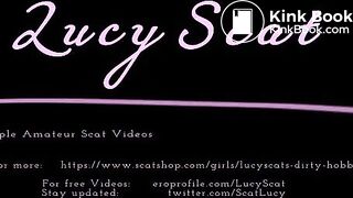 Pantypoop into scat blowjob and fucking  LucyScat