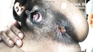 KITTY CATHERINE'S BLACK DIRTY ASS HOLE